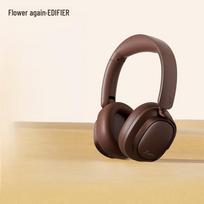 EDIFIER Evo Space Active Noise Cancelling Bluetooth Headphones žemiškai rudos spalvos