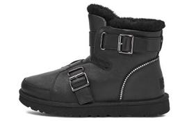 UGG Mini Buckle Short Boots 'Black' Women's 1138157-BLK 36