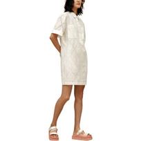 UGG SS25 Short Sleeved Dress Women's Halo White 1167414-NMB M