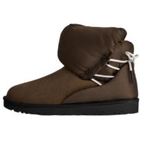 UGG x ATTEMPT Collaboration Cow Split Leather Ankle Boots Unisex Umber 1180170-BRN 36