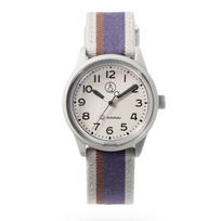 SmileSolar Solar Solar Purple Q&Q Watch, Powered, Analog, Waterproof, Women's, R01A-002JK, violetinė