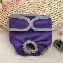 Velcro Dog Clothes Medium Size for Small to Large Dogs Teddy Golden Retriever Walking Harassment Prevention Pet BIOS (PURPLE,XS（old）) violetinė