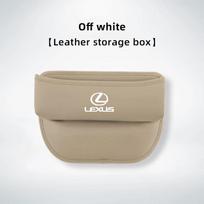For Lexus RX330 IS250 Ct200h ES300h NX300h RX350 IS300h RX400h LS Car Seat Gap Storage Bag Auto Interior Decoration Organizer smėlis
