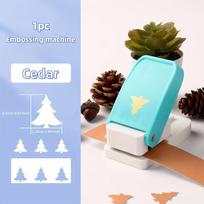 Multi-Pattern DIY Paper Tool Decorative Photo Making Tool Embossing Machine  DIY Decor Pine Tree