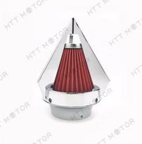 Spike Air Cleaner Filter for Kawasaki Vulcan 1500 1600 Mean Streak 2002-2009 Chrome Aftermarket Motorcycle Parts