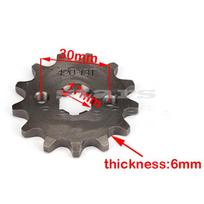 Front Engine 420# 17mm 20mm 13T Teeth Chain Sprocket With Retainer Plate Locker Accessories
