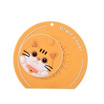 Insect-proof Floor Drain Cover Anti-Odor Drain Stopper Sewer Pipe Cover Reusable Bathtub Shower Drain Plug Bathroom Accessories geltona