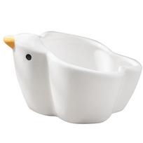 Cage Accessories Bird Shaped Ceramic Pet Bowl Anti-Tip Large Capacity Hamster Food Bowl Smooth Parrot Water Bowl Pet Feeding balta