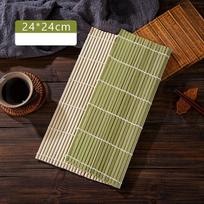 Sushi Curtain Rolling Mat Bamboo Japanese Roller Rice Mold Sushi Hand Maker Tools Sushi Rolling Mat Bento Accessories