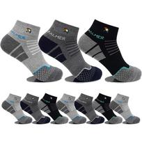 Arnold Palmer Anti-Twist Men's Casual Socks Ankle 10 Pairs AP5613 Essential Selection AP5613_10 Pairs