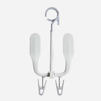 Durable Plastic Shoe Drying Rack For Outdoor Window Use Windproof Design