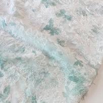 Tulip Jacquard Chiffon Printed Fabric Short Furry Retro Chiffon Fabric For Diy Hanfu Dresses Upholstery Cloth Sewing Crafts 100X145cm