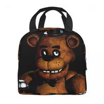 FNAF At Freddys Insulated Lunch Bag Storage Food Box Leakproof Thermal Cooler Lunch Box For Work Option 1