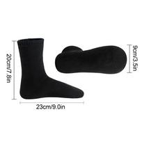 Winter Heating Socks Quick Heating Foot Warmer Long Warm Winter Socks USB Heated Socks for Cold Weather for Traveling Walking juoda