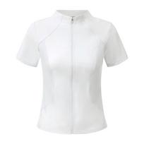 MOLY VIVI Women's Quick-Dry Zipper T-Shirt M