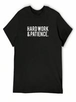 Hard Work And Patience - Gary Vaynerchuk _ Gary Vee T-Shirt Clothing Blanks Customizeds T Shirt For unisex S įvairiaspalvis
