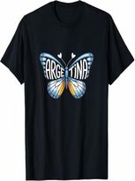 Argentina Butterfly - Argentinian Flag Colors Souvenir T-Shirt S įvairiaspalvis