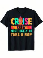 Cruise Crew Most Likely To Take A Nap Hippie T-Shirt S įvairiaspalvis