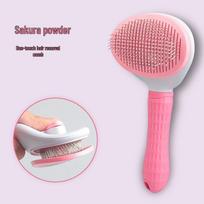 Automatic Pet Hair Removal Comb for Cats and Dogs