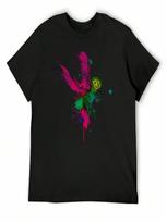 Hummingbird Skeleton Watercolor_Pen&Ink T-Shirt Vintage Clothes  Shirts Basketball Graphic Tees unisexs T Shirts Pack S įvairiaspalvis