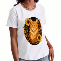 Sunday Angel unisex's Cotton T Shirt,Premium Cotton Quality Print,Durable,Casual Fashion,Inspired By Sunday And Angelic Motifs,A Stylish And Unique Wa S įvairiaspalvis
