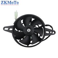 Universal Motorcycle Radiator Cooling Fan Oil Cooler Water Cooler Electric Fan 4inch 5inch For All Dirt Bike Motocross ATV