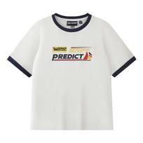 FILA FUSION Women's Color-block Basic T-shirt S pieno baltumo spalva