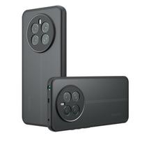 Akrilinis smūgiams atsparus skaidrus telefono dėklas Realme 12 5G 12X 12 Plus šarvuota kieta apsauga galinis dangtelis buferis For Realme 12 5G juoda