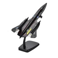 SR-71 Blackbird Amerikietiškas žvalgybinis lėktuvas Kovotojo modelis Lėktuvas Garsas ir šviesa juoda