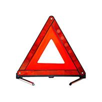 Car Emergency Breakdown Warning Triangle Red Reflective Tripod Reflector Foldable Stop Safety Car Sign Portable Road Hazard M4O3