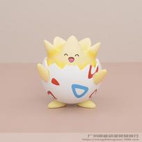 Anime Pokemon Laimingas Togepi Animacinės figūrėlės Automobilio Stalo Ornamentas Mielas Modelis Lėlė Berniukų Ir Mergaičių Žaislai Staigmena Dovana Kolekcionuojamas beige