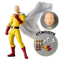KAIYODO Amazing Yamaguchi Revoltech Saitama Action Figure ONE PUNCH-MAN PVC Statue Anime Model Toy Collection Gift with box