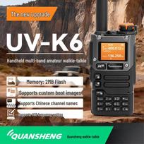 Quansheng UV-K6 (V3) Daugiajuostis rankinis radijo imtuvas (CN versija)
