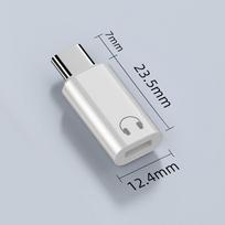 Type C To Lightning Earphone Adapter USB C Male To IOS Female Audio Converter For Iphone 15 16 Samsung USB C Lightning Adapter