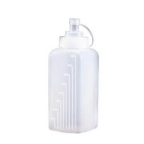1000ml Large Caliber Condiment Dispenser with Scale Squeeze Bottle for Oil Sauce Mustard Kitchen Supplies