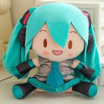 Animacinis Hatsune Miku pliušinis žaislas įdaryta lėlė Klasikinė anime žavinga Fufu Hatsune Miku lėlė Jaukus pliušinis pagalvės dovanėlė skirta mergaitėms blue