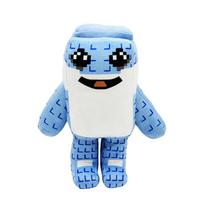 25cm STEAL A BRAINROT Shark Plush Toys Blue Mosaic Dolls Game Surrounding Shark Plush Toys Soft Toys For Kids Birthday Gifts