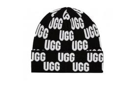 UGG Acrylic, Wool, Nylon Beanies Unisex Black 22663-blkm OS