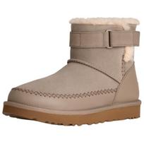 UGG Classic Novelty Thermal Short Snow Boots Women's Pebble Gray 1174575-CBBLG 37