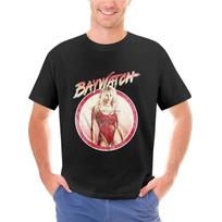 Baywatch 90's Drama Beach Patrol Lifeguard Pamela Anderson Vintage Adult T-Shirt(1) S įvairiaspalvis