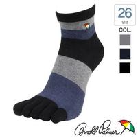 [Arnold Palmer] Men's Anti-Athlete's Foot Socks Functional Toe Socks 5 Pairs AP5195 Free
