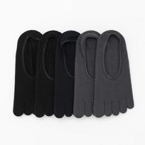 Arnold Palmer Men's Toe No-show Socks 5 Pairs AP5016 5 pairs (mixed colors) Free