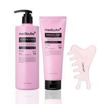 Medicube Rosemary PDRN Scalp & Hair Strengthening 2-Piece Set, Clarifying Shampoo 400ml + Conditioner 250ml + Scalp Gua Sha