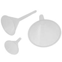 1/3Pcs Durable Clear Plastic Funnel Set Kitchen Funnel Filling Tool Filling Small Bottles 1Pc-50mm