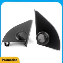 Portable Car Door Panel Audio Horn Cover Tweeter Triangular Speaker Loudspeaker Cover Trim For Toyota RAV4 2014-2018 juoda