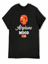 Airplane Mood On T-Shirt Hippie Clothes Vintage T Shirts Plus Sizes unisex's T-Shirts S įvairiaspalvis