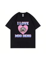 Italian Brainrot Funny Brr Brr Patapim Tralalero Tralala Bombardiro Crocodilo Tung Tung Tung Sahur Print T-Shirt Man Casual Tees S įvairiaspalvis