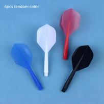 [ZYAS]6/12/20PCS 4BA Plastic Dart Shaft Set, Integrated, High-Strength, Anti-Fall, Durable, Pro Design, Essential Accessory