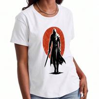 Senpai Anime Girl unisex's Cotton T Shirt, Premium Cotton Graphic, Durable, Casual Fashion. Featuring Japanese Manga Style Art, Comfortable And Stylis S įvairiaspalvis
