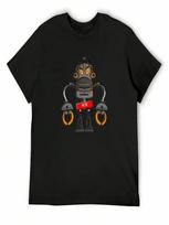 Dirty Robot T-Shirt Vintage Graphic Tee Custom Shirt Kawaii Clothes unisexs Vintage T Shirts S įvairiaspalvis